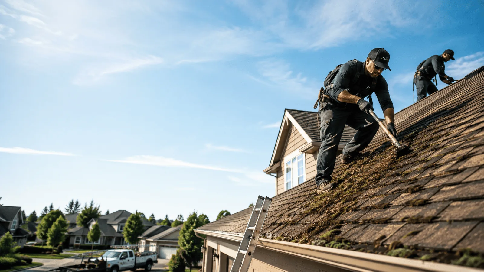 Roof Moss Removal in Browning, IL near me
